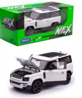 Welly Машинка 1:24 Land Rover Defender 2020 белый
