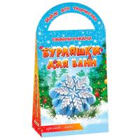 Бомбочки для ванны своими руками Снежинка
