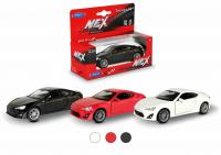 Машинка 1:38 Toyota 86 пруж. мех., цвет в ассорт. арт.43669W