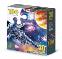 Пазл Prime 3D 100 арт.16001 "Галактический полет" 5+