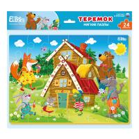 El'Basco Kids. Мягкий пазл Теремок 24 эл. формат А4 арт.ET02-011
