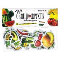 Игра магнитная Овощи, фрукты разные продукты, серия Познаем мир