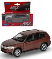 Welly Машинка BMW X5 металл 43691W-B коричневый