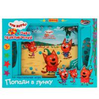 Играем вместе. Наст. игра попади в лунку Три Кота кор.21*15*1,5см 