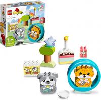LEGO. Конструктор 10977 Duplo My First Puppy & Kitten (Мой первый Щенок и Котенок со звуком)