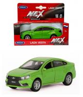 Welly Машинка 1:38 LADA Vesta зеленый