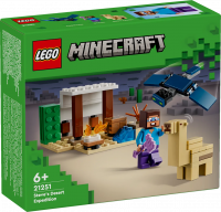 Конструктор LEGO Minecraft Экспедиция Стива по пустыне