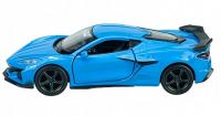 Welly Машинка 1:38 Chevrolet Corvette Z06 2023 синий
