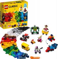 LEGO. Конструктор 11014 Classic Bricks and Wheels (Кубики и колёса)
