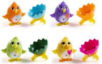 Silverlit.Интерактивная игрушка Цыпленок Digi Chicks с кольцом 6 видов (55 мелодий) арт.88280