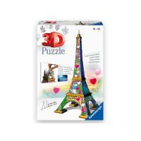Ravensburger. Пазл карт. 3D 224 арт.11183 Эйфелева башня LOVE