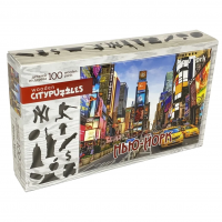 Фигурные деревянные пазлы "Citypuzzles: Нью-Йорк"