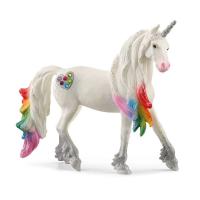 Schleich. Фигурка коллекционная Радужный единорог (жеребец)