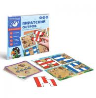 Лас Играс. 862347 Магнитная игра Пиратский остров 17х17 см*