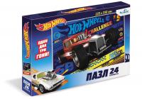 Пазл 24 Hot Wheels Испытание скорости арт.05898 