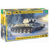 Сборная модель Советский средний танк Т-34/76