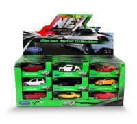 Машинка 1:60 Набор 22B в ассорт. поштучно арт.52020-36WD22B 