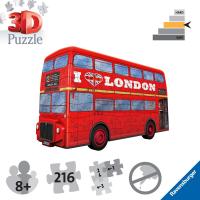 Ravensburger 3d пазл, автобус "Лондонский автобус" 216 элементов