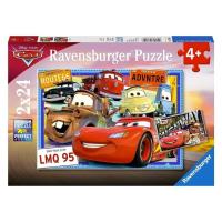 Ravensburger Пазл картина 2x24 Дисней тачки