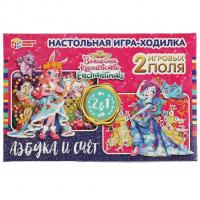 Умные игры Настольная игра-ходилка Волшебное королевство Enchantimals Азбука и счёт