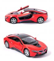 Kinsmart Модель BMW i8 1:36 (красная)