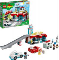 LEGO. Конструктор 10948 Duplo Parking garage and car (Гараж и автомойка)