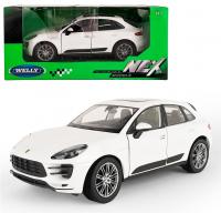 Welly Машинка 1:24 Porsche Macan Turbo 24047W белый