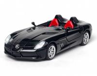 Модель металлическая Mercedes SLR 1:32 двухместный инерционная свет,звукоткрываются двери