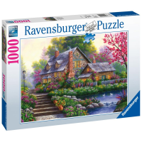 Пазл Ravensburger классический "Романтический коттедж" 1000 элементов