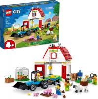 LEGO. Конструктор 60346 City Barn & Farm Animals (Коровник и Сельскохозяйственные животные)