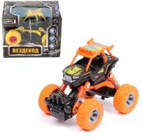 Дрифт. Машина металлическая Вездеход Crawler Speed оранжевый арт.76005, 1:38, аморт., инерц.