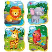 El'Basco Kids. Мягкий пазл Зоопарк в пак. арт.ET02-026