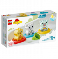 Конструктор LEGO Duplo Прикдючения в ванне: поезд для зверей
