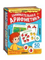 Набор карточек Занимательная арифметика (дер. коробка) арт.8625 /37