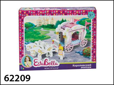 EstaBella. Конструктор Королевский экипаж арт.62209