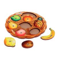 Smile Decor. Игра с магнитом "Фрукты" (дерево) арт.П715