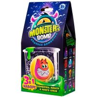 Monster's bomb  Набор 3в1 бомбочка, монстр, слизь