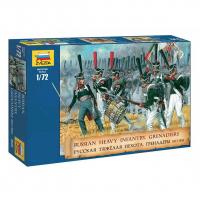 Сборная модель "Русская тяжёлая пехота Гренадёры 1812-1814 г"