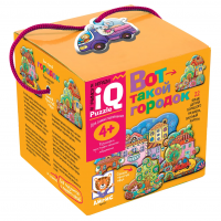 Айрис IQ Puzzle Для самых маленьких 4+ Вот такой городок