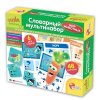 Игра развивающая Словарный мультинабор Мир животных