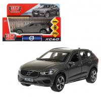 Модель Volvo XC60 R-desing 12 см, металл, откр. дв, инерц., серый в