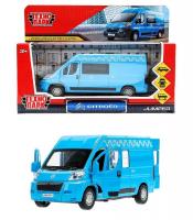 Модель Citroen Jumper Метрополитен 14см, двер, баг,инер, синий