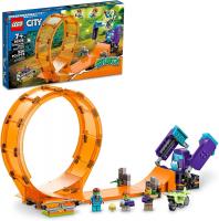 LEGO. Конструктор 60338 City Smashing Chimpanzee Stunt Loop (Захватывающий трюк с петлей Шимпанзе)