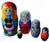 Матрешка Красная шапочка арт.7705 (РНИ) /32