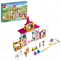 LEGO. Конструктор 43195 Disney Belle and Rapunzel's Royal Stables (Конюшня Белль и Рапунцель)