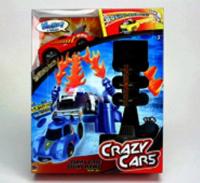 CRAZY CARS Набор Гонки на бат. в кор. 20*25*6,5см Арт.88005