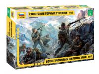 Сборная модель "Советские горные стрелки 1942 г."