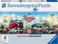 Пазлы. 1000 Пересечь Альпы на VW Volkswagen Panoramic