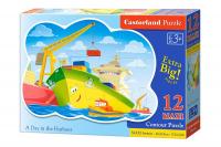Castorland Пазл 12 MAXI День в гавани