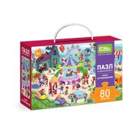El'Basco Kids. Пазл на внимательность Парк аттракционов 80 эл. арт.ET01-070